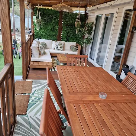 Mobil Home Tout Confort Au Camping Les Viviers, Cap Ferret Claouey Exterior foto