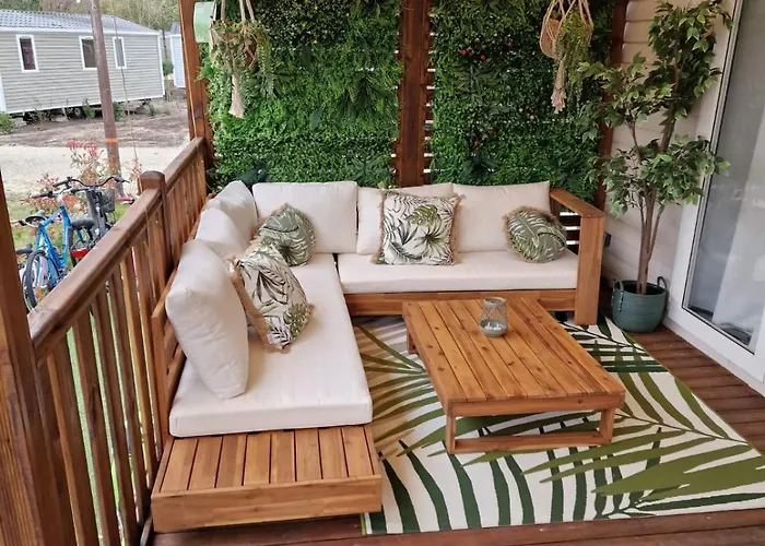 Mobil Home Tout Confort Au Camping Les Viviers, Cap Ferret
