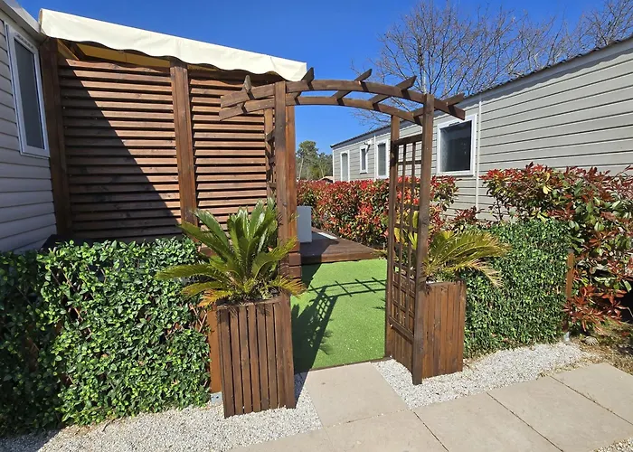 Mobil Home Tout Confort Au Camping Les Viviers, Cap Ferret